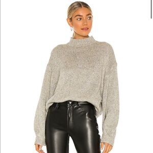 Tried To Warm You Sweater in Heather Grey